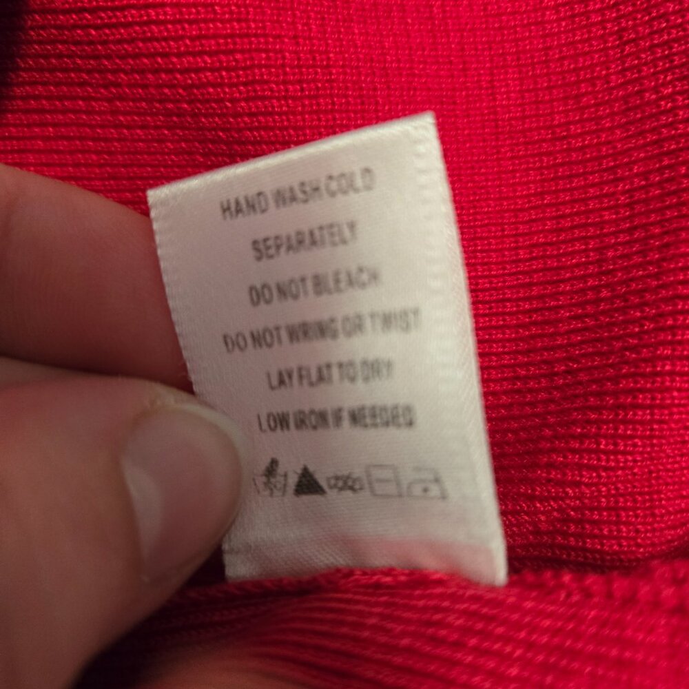 Coldwater Creek Business Top - Silk/Cotton Blend, Vibrant Pinkish/Red - Picture 8 of 8